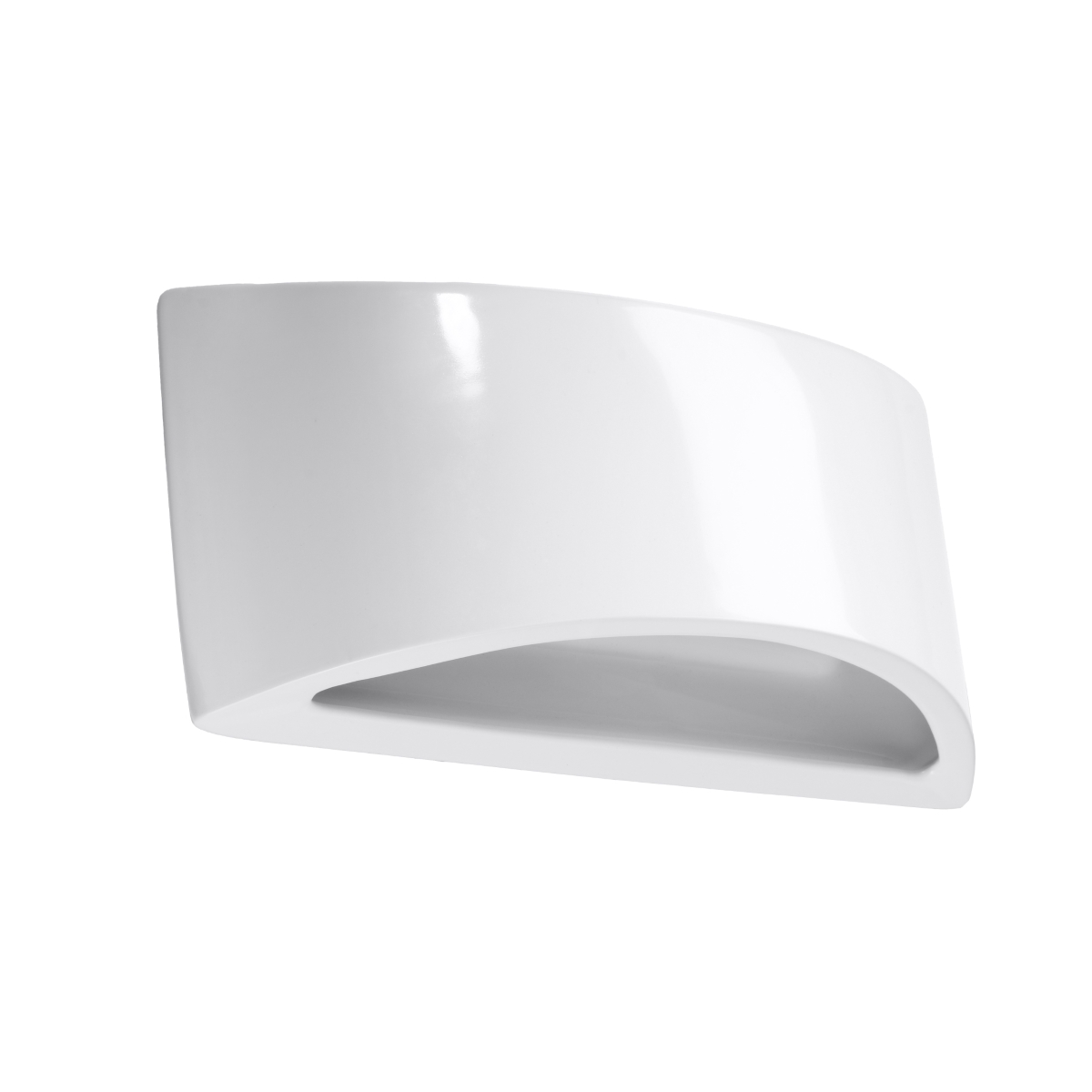 Lámpara de pared vixen 1 blanco cerámica 31.5x14.5x9.5cm