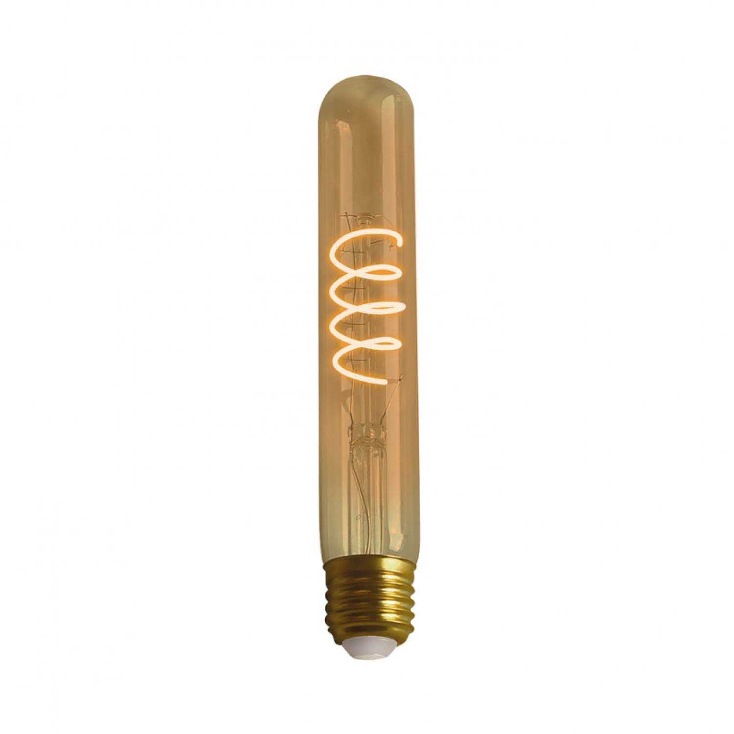 Bombilla LED filamento tubular E27 4w 200lm regulable 2100k