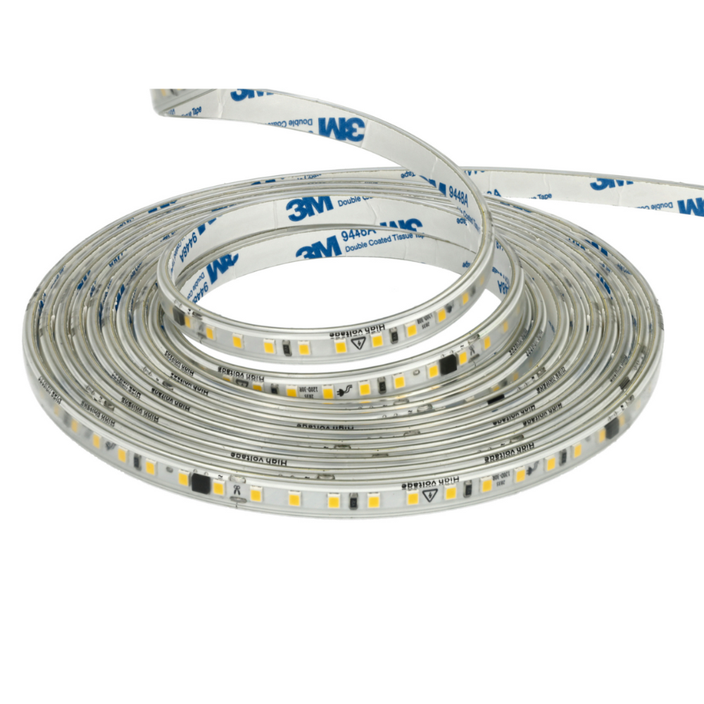 Tira LED 220v 4200k sin necesidad de rectificador. 12w/m bobina 5m ip65