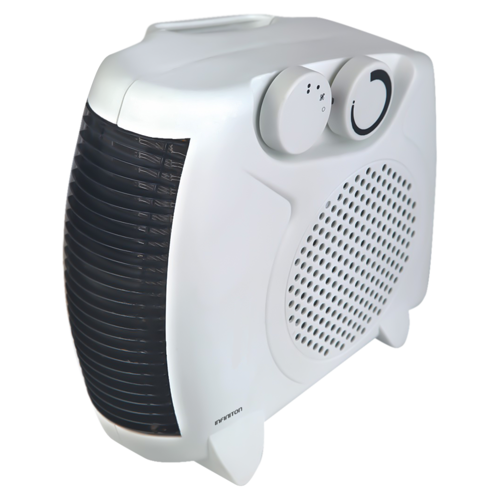 Calefactor-ventilador infiniton hbv-348c,2000w,doble posición,antivuelco
