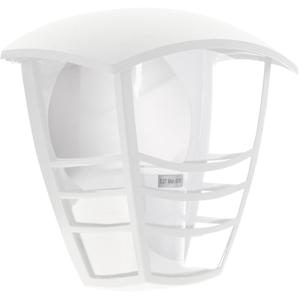 Aplique de exterior terva blanco 19.5cm