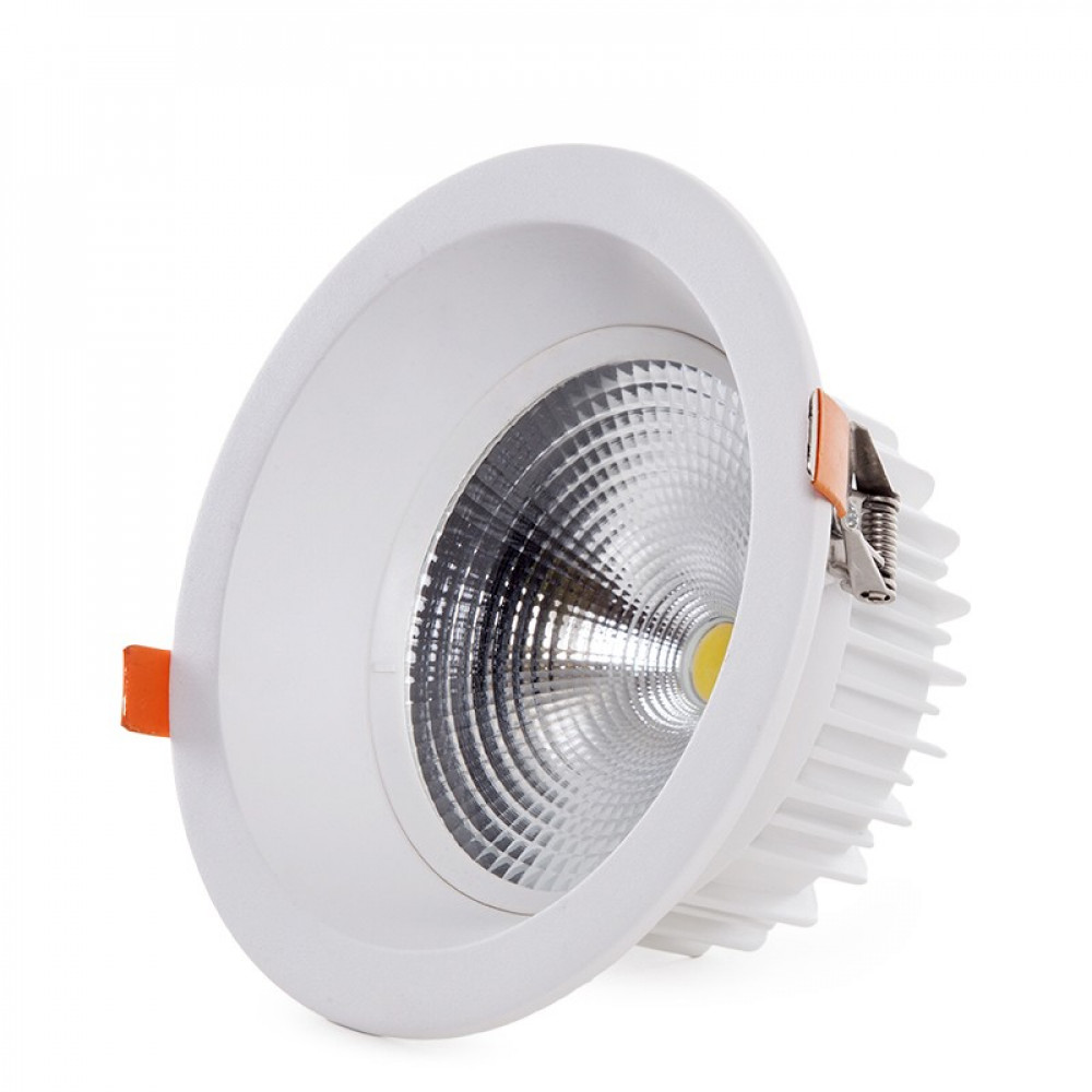 Foco downlight circular LED 15w 2100lm 2700ºk anti-deslumbrante ugr19 40.