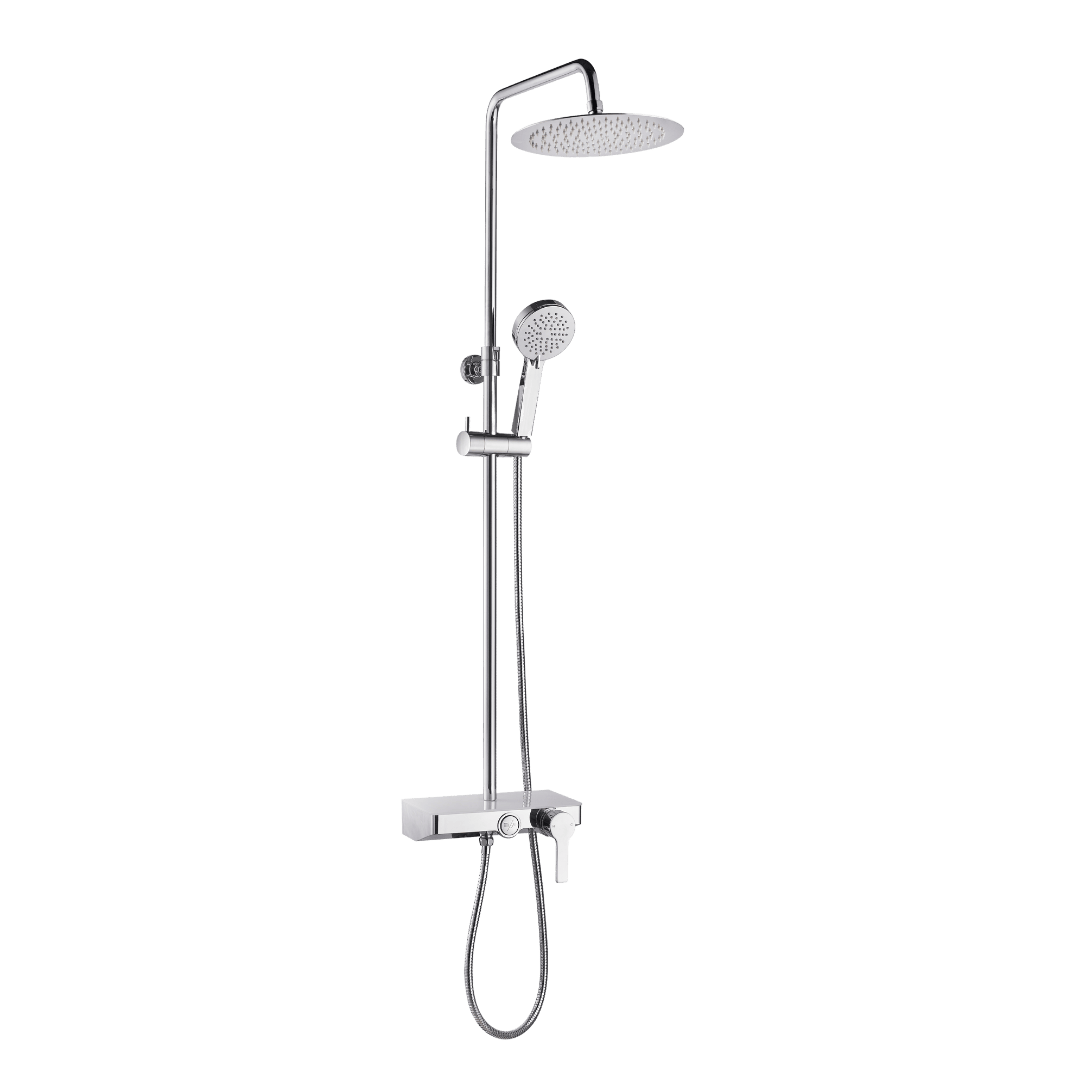 Waterbox ii columna de ducha mecánica cromada
