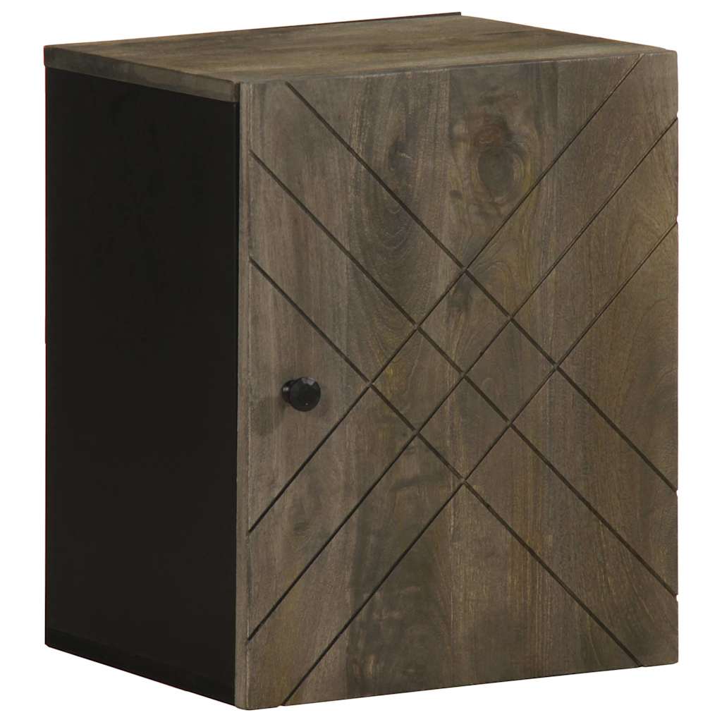 Mueble de baño de pared negro 38 x 33