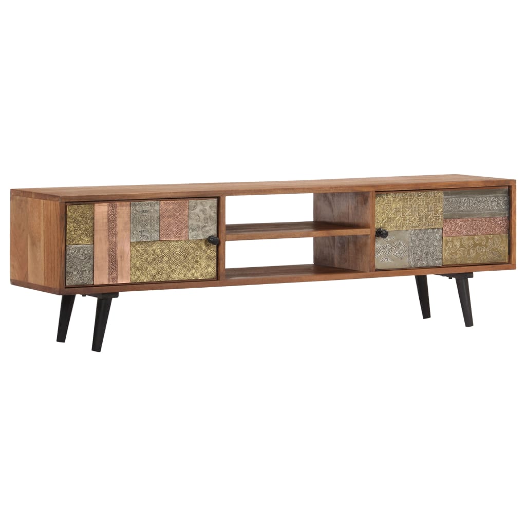 Práctico mueble de tv/aparador de diseño 140 cm madera
