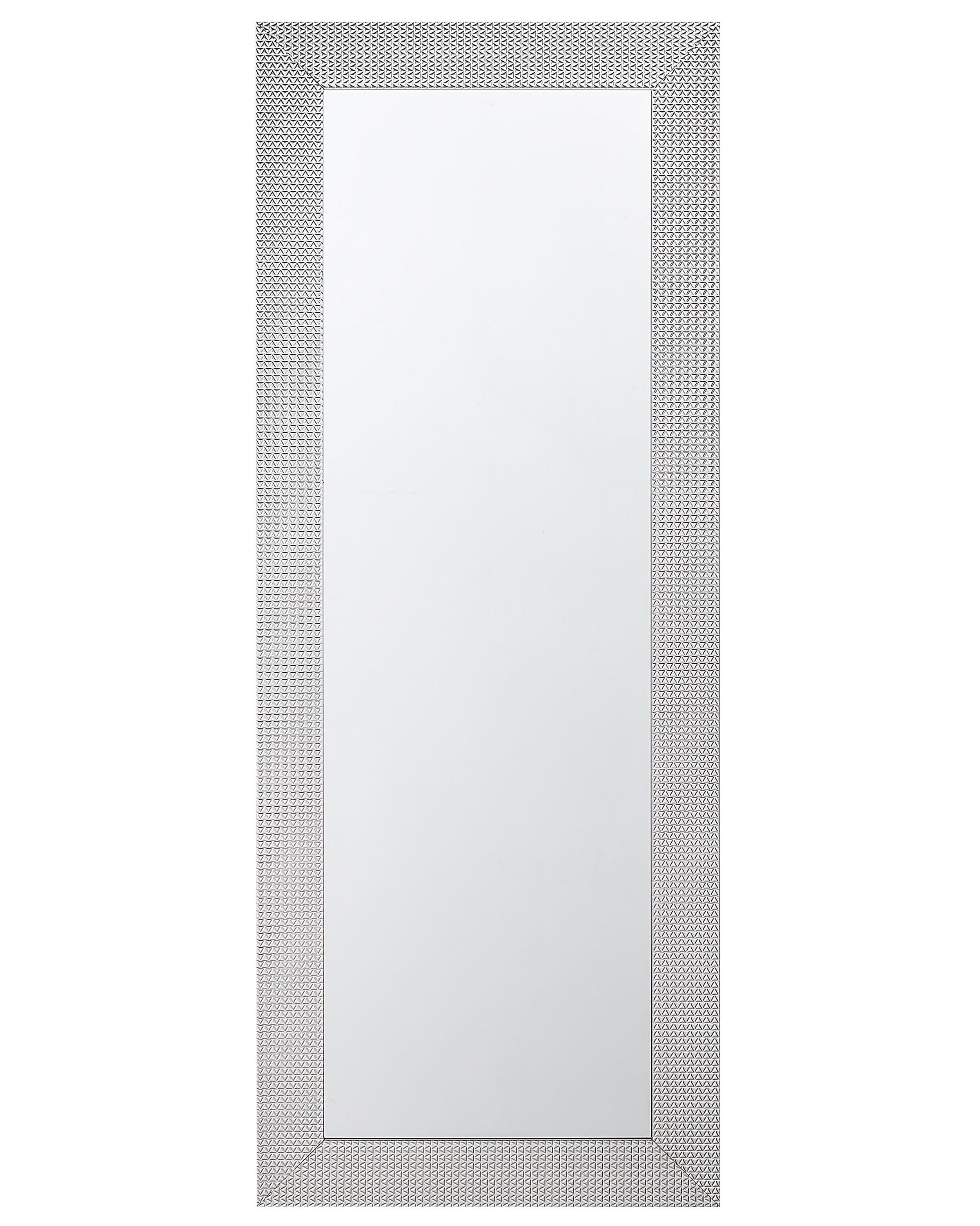 Espejo de pared derval 50 cm 130 cm plateado
