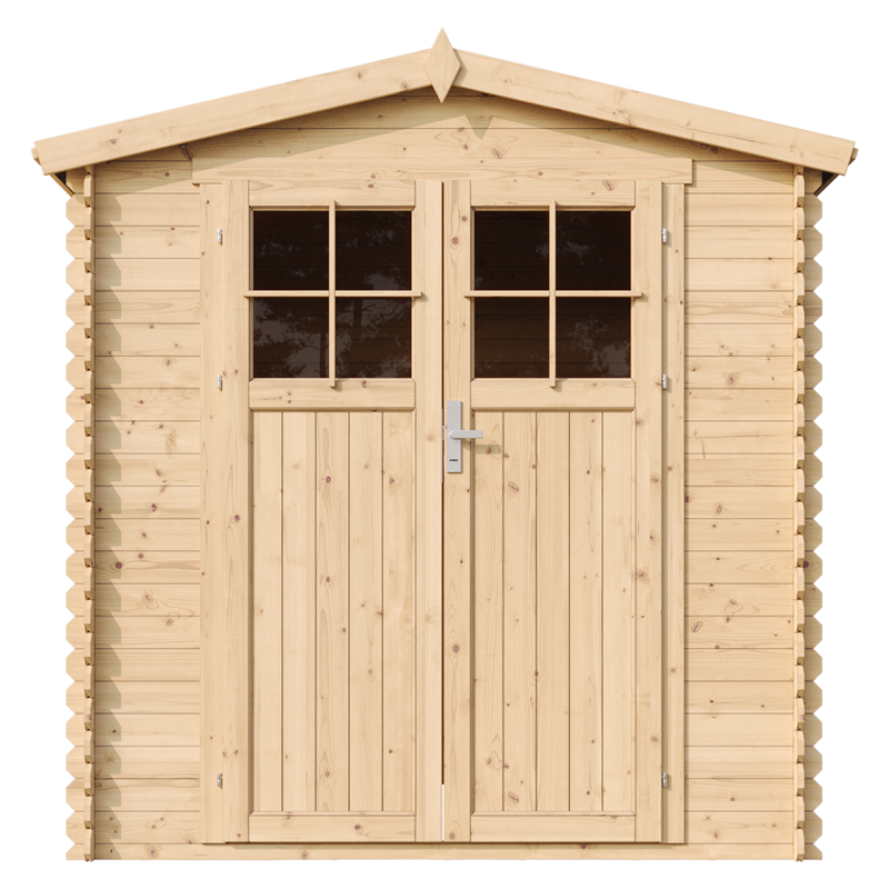 Caseta jardin exterior madera 3.53 m² Timbela m343f+m343g