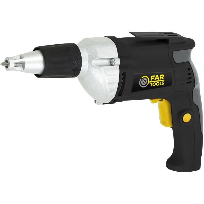 Destornillador placoplâtre - fartools - pm 6a - 450w - variador de velocida