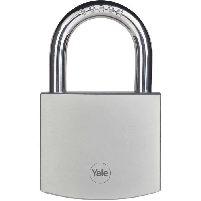 Candado de latón - yale - y120db/60/135/1 - exterior - cromado 60 mm - anti
