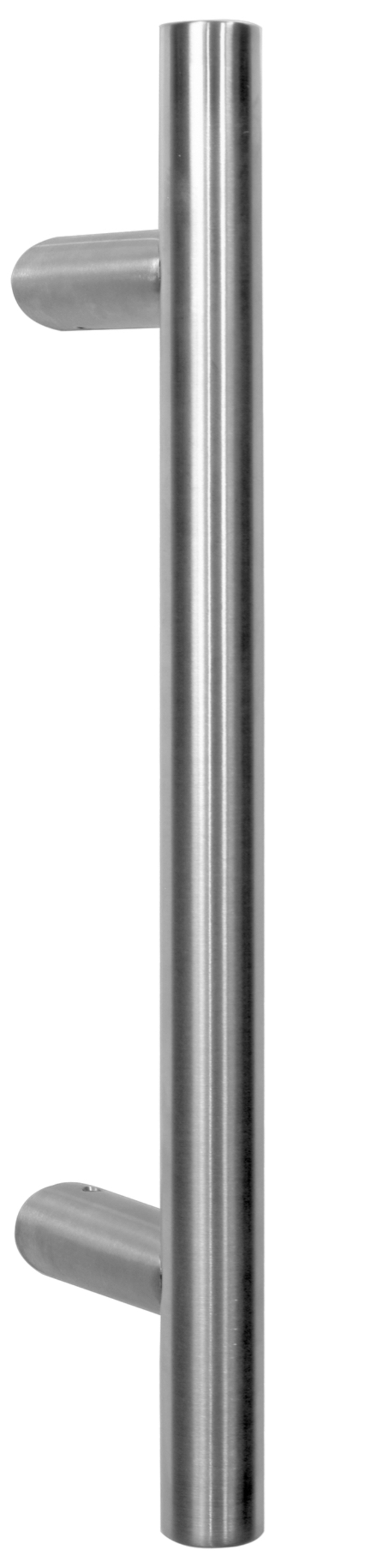 1. Tirador diámetro 30 mm - dist. Entre ejes 300 - acero inox. Satinado.