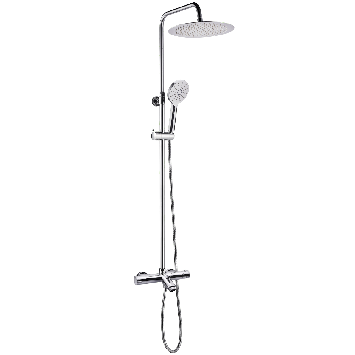 Nejuijo oneo columna termostática cromada para bañera y ducha