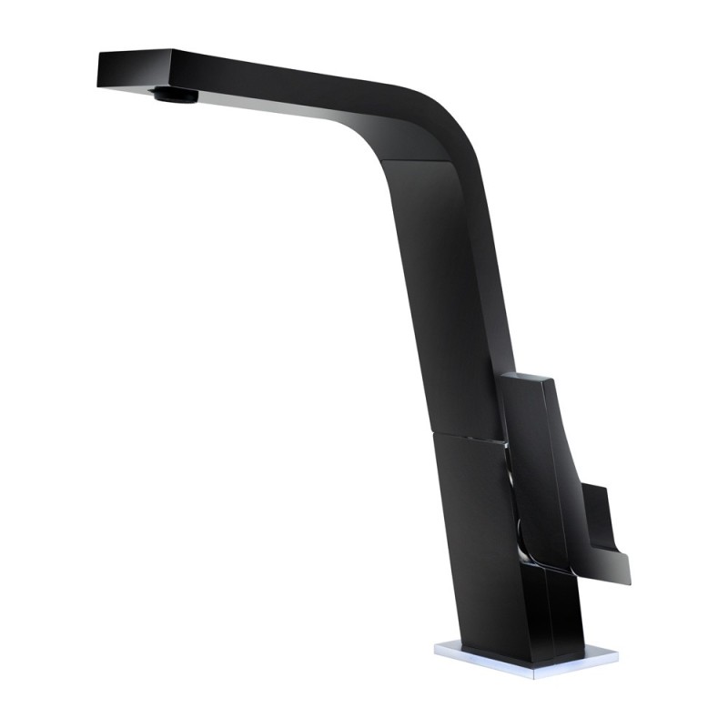 Grifo teka ic 915 negro 33915020n caño alto anticalcáreo