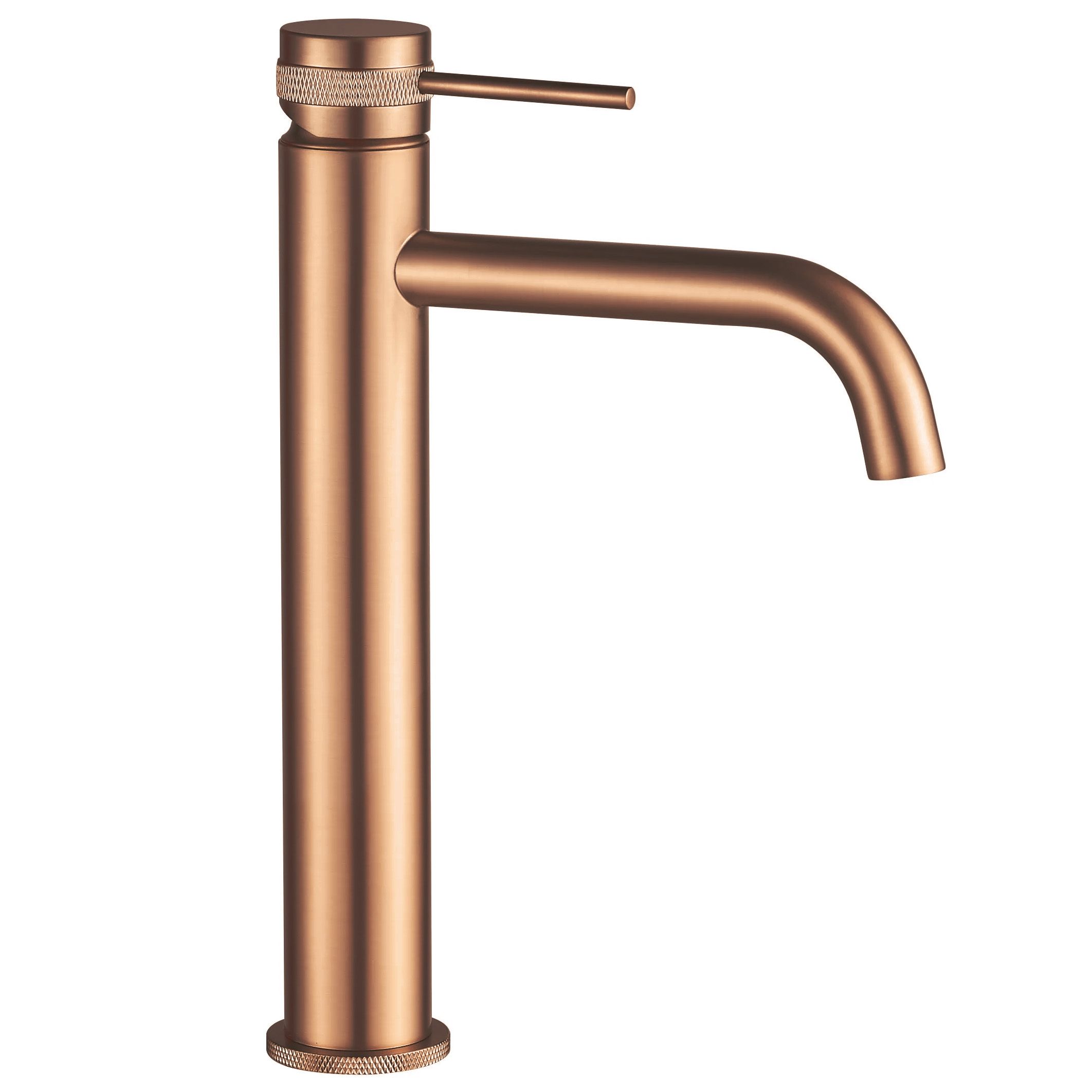 Rea grifo de baño lungo grip brush copper high, 18x5x28 cm
