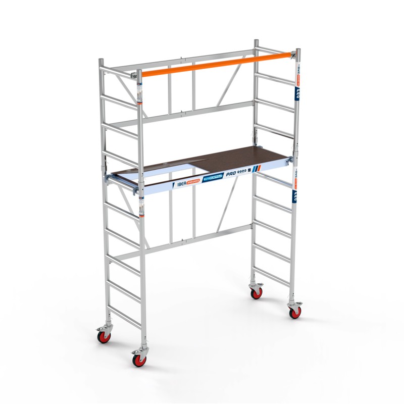 Andamio plegable 75x190 3,85 m altura de trabajo