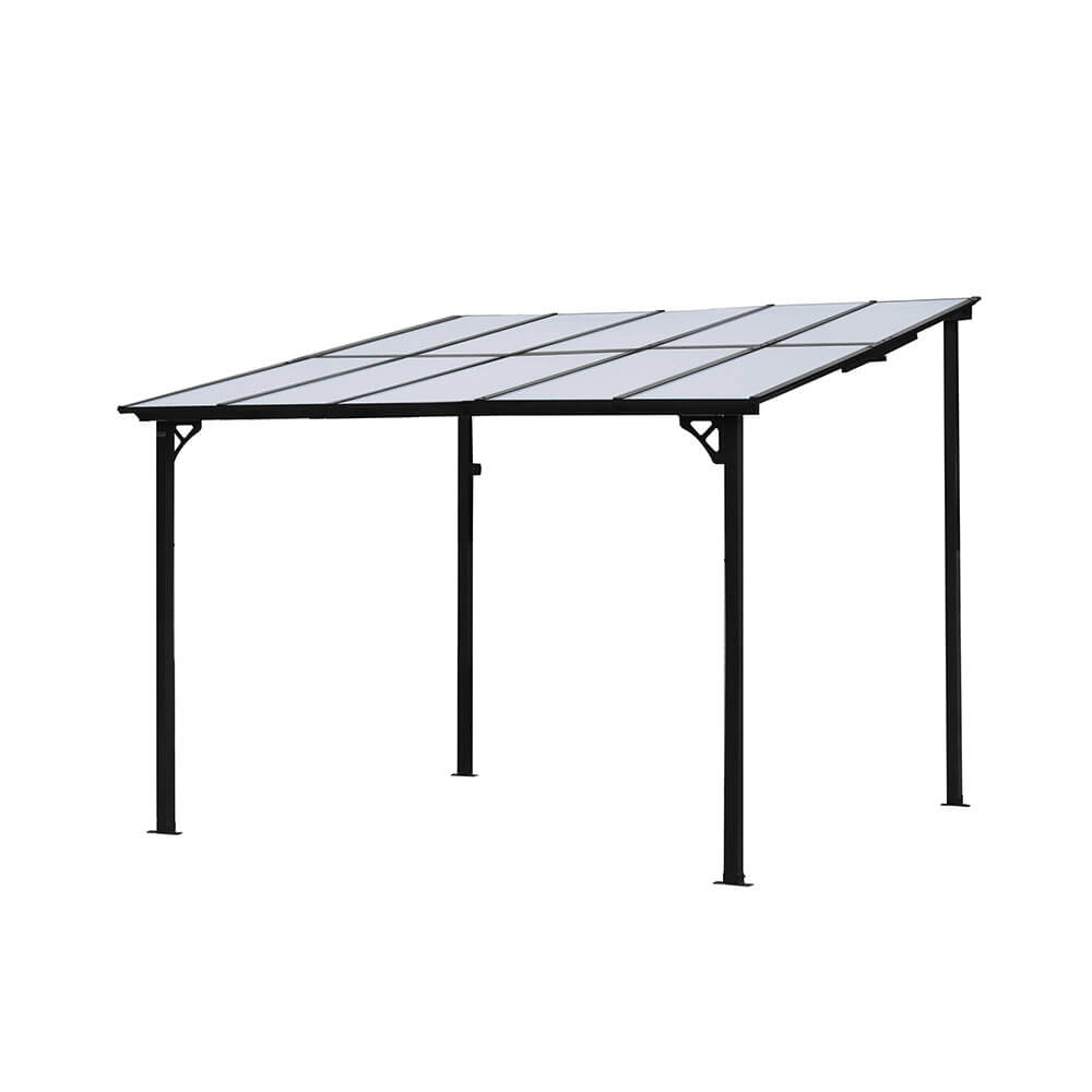 Cubierta para terraza eco antracita - 300 x 300 cm