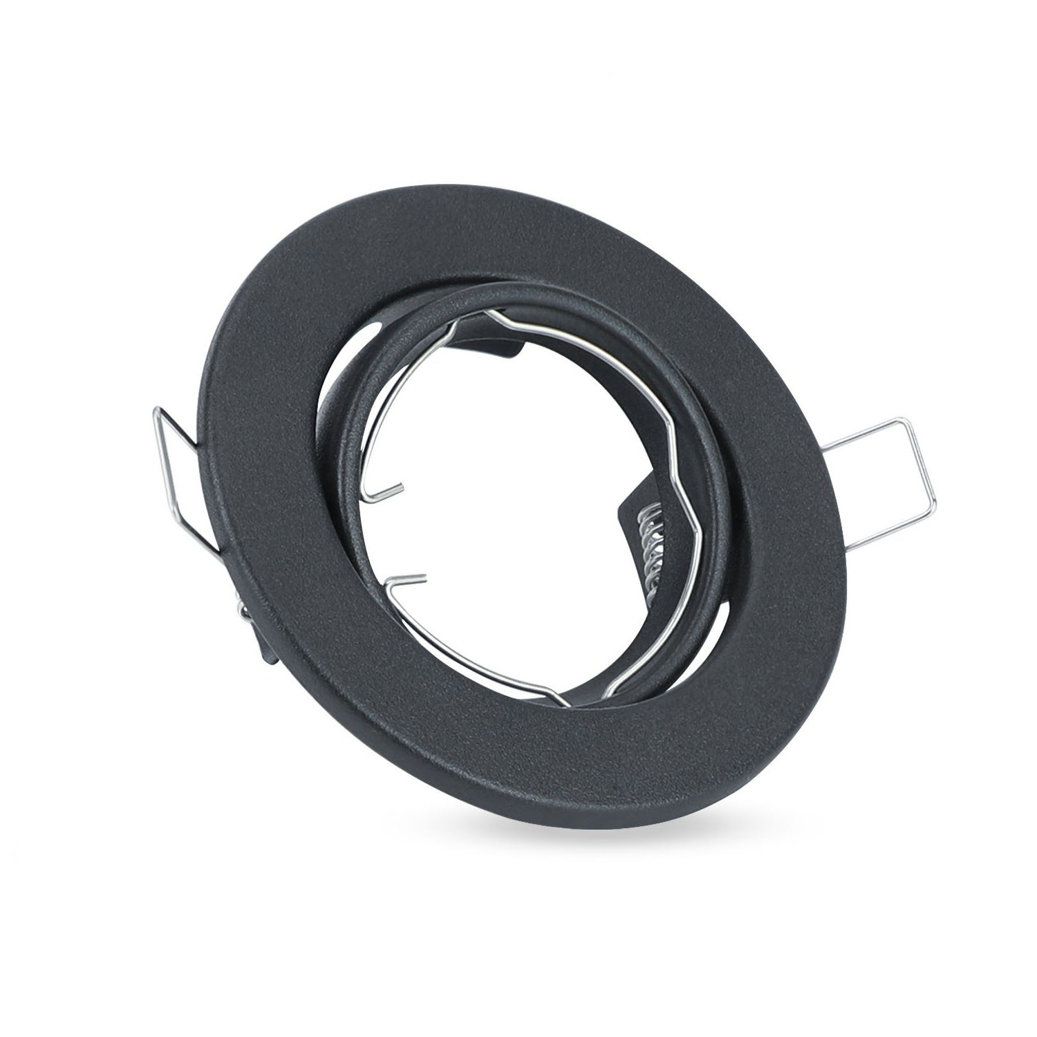 Nettlife empotrable gu10 negro 9x9(6er-set)