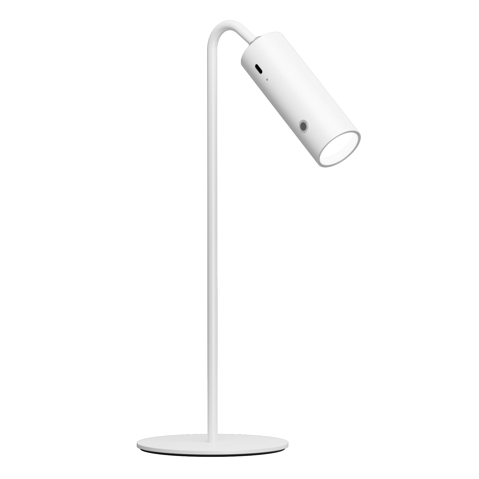 Emke lámpara mesa LED 5 en 1, recargable, táctil, 3 modos, blanca usb-c