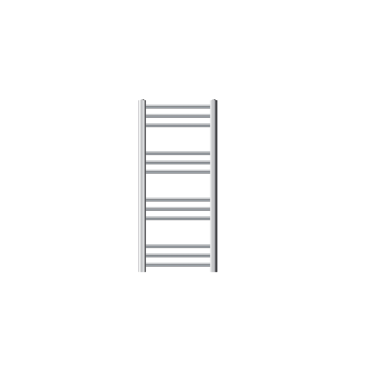 Radiador toallero de baño - 400 x 800 mm cromo ecd germany