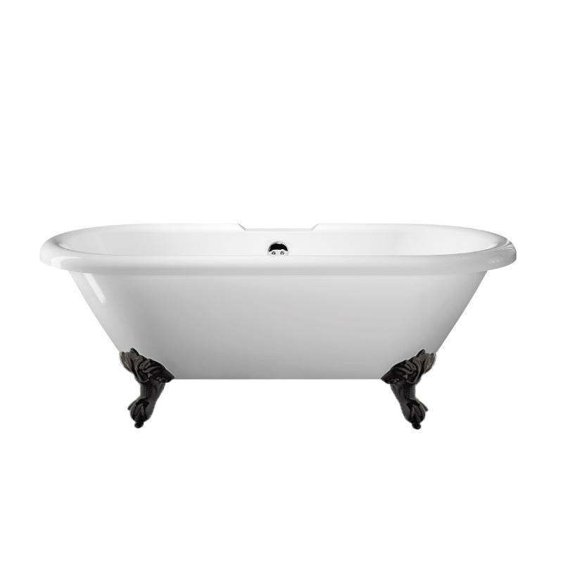 Bañera con patas chelsea 170 cm patas águila negras