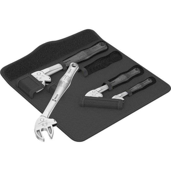 Llave ajustable wera 6004 joker 4 set 05020110001 4 piezas