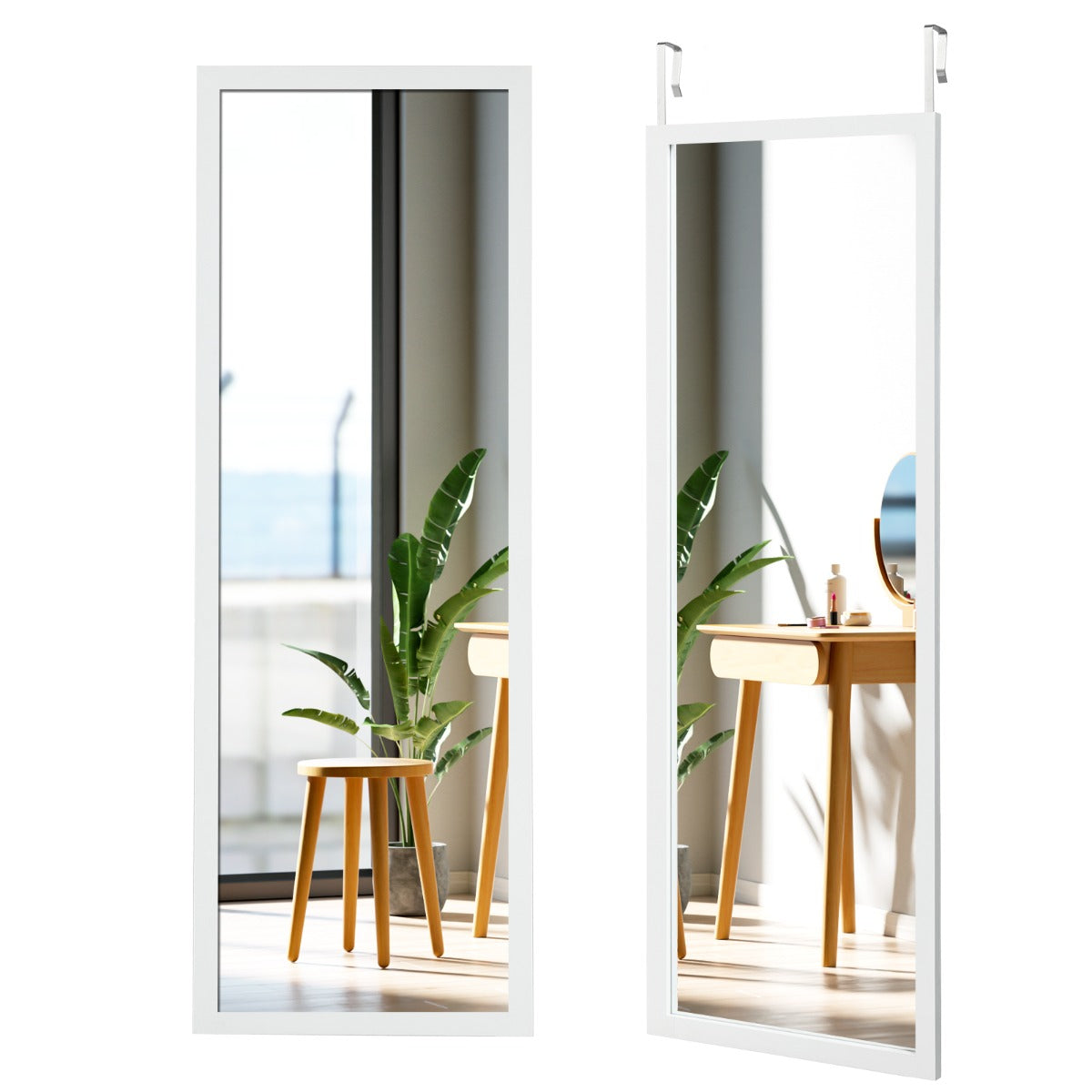 Espejo de pared colgante de 120 x 37 cm