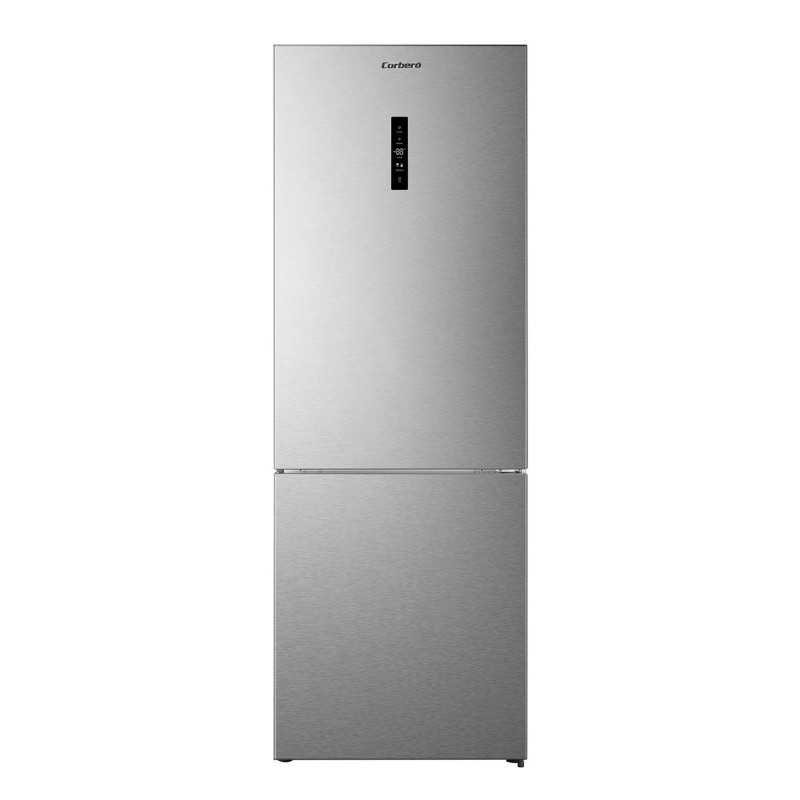 Frigorífico combi corbero cchs20074nfxinv 495 l no frost inox eficiencia e