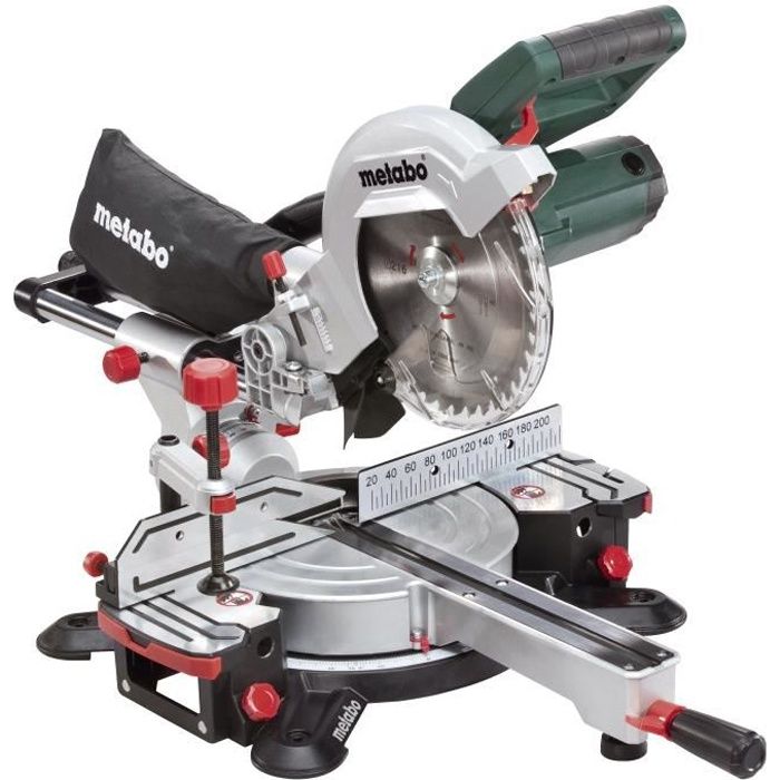 Tronzadora radial metabo kgs 216 m - 1500 w - 216 mm - eléctrica - madera -