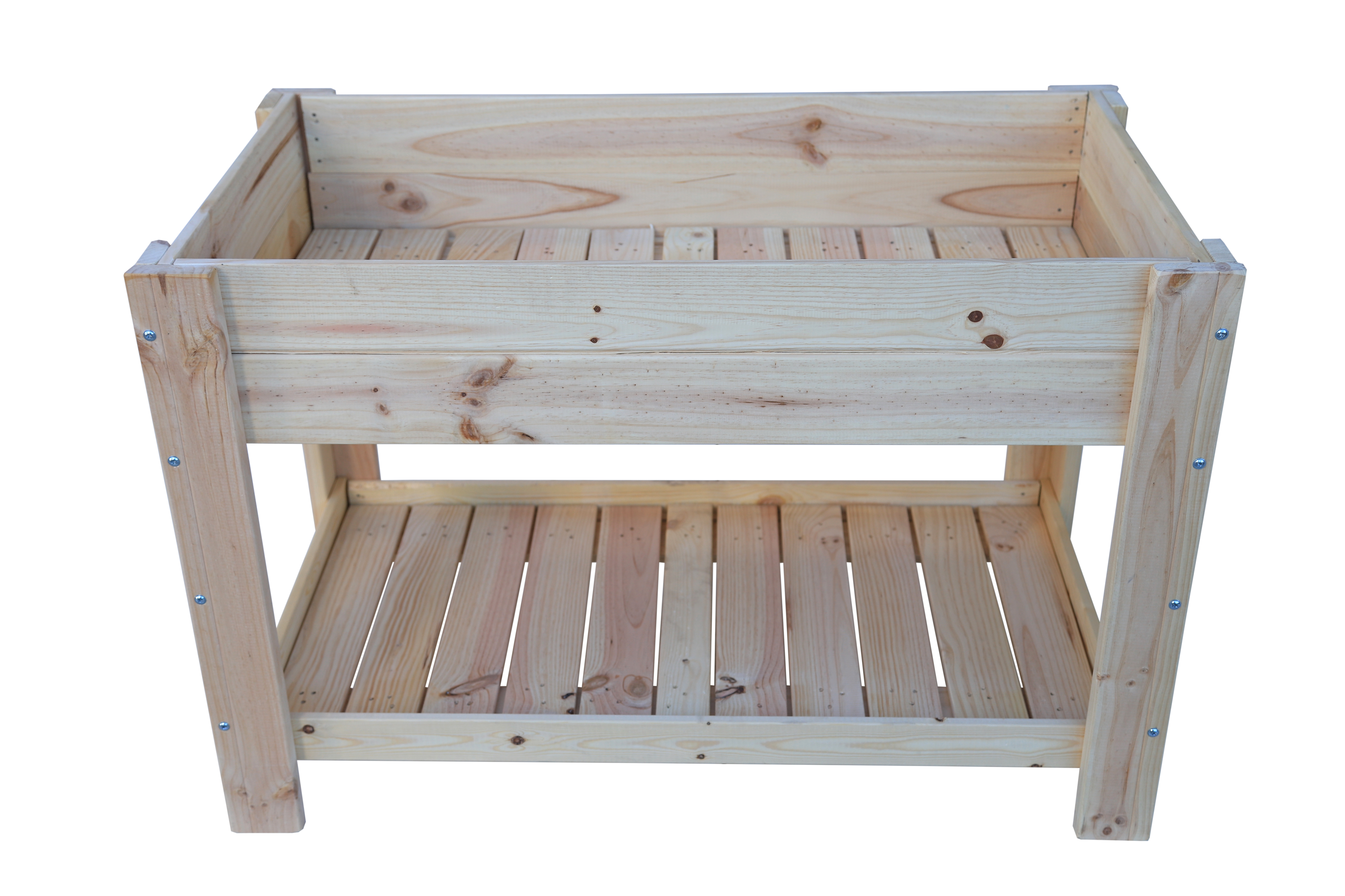 Mesa de cultivo de madera 119x65x80cm 115l toscares natural