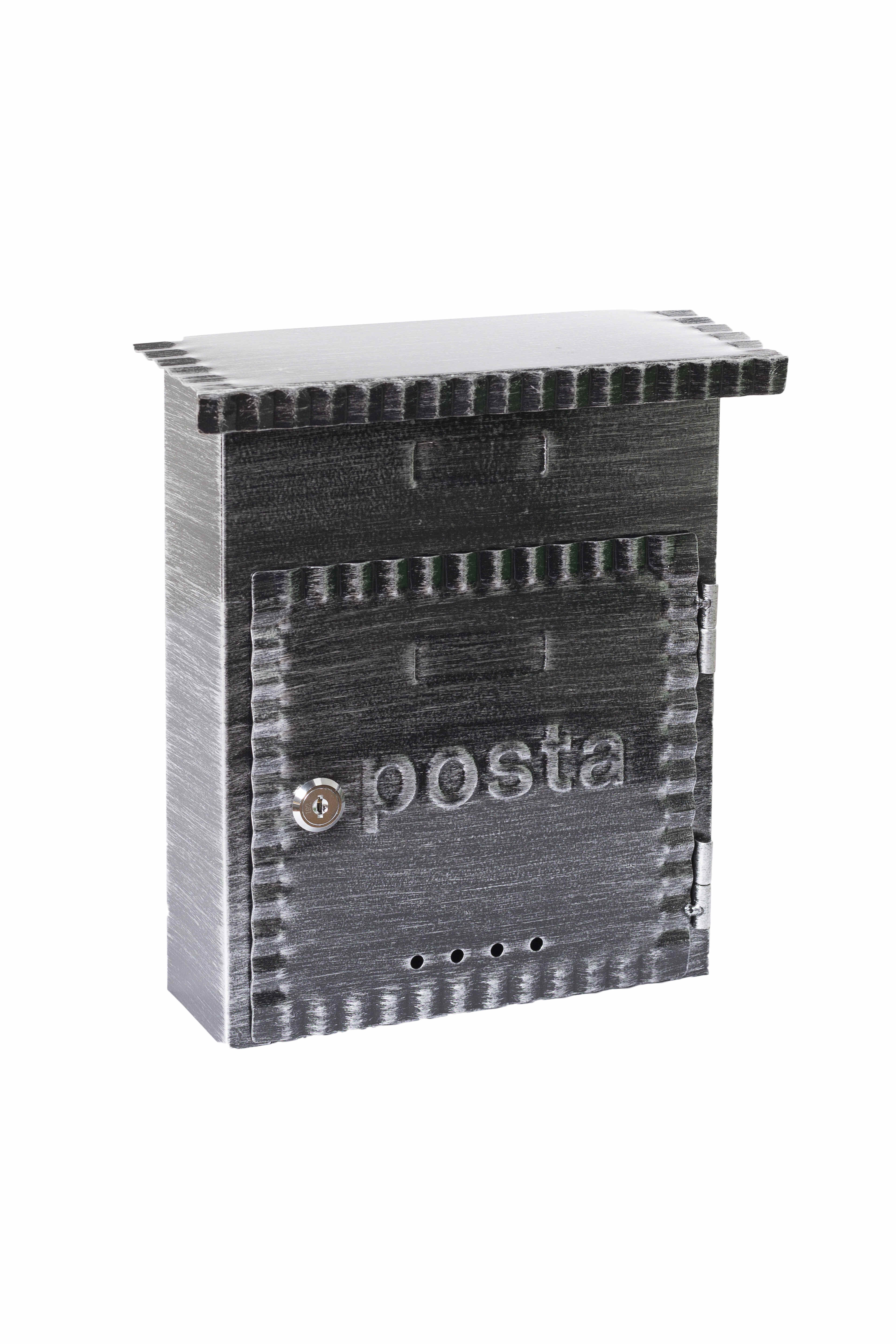 Arregui rustica d-2201 buzón exterior vintage metálico, rústico, decorativo