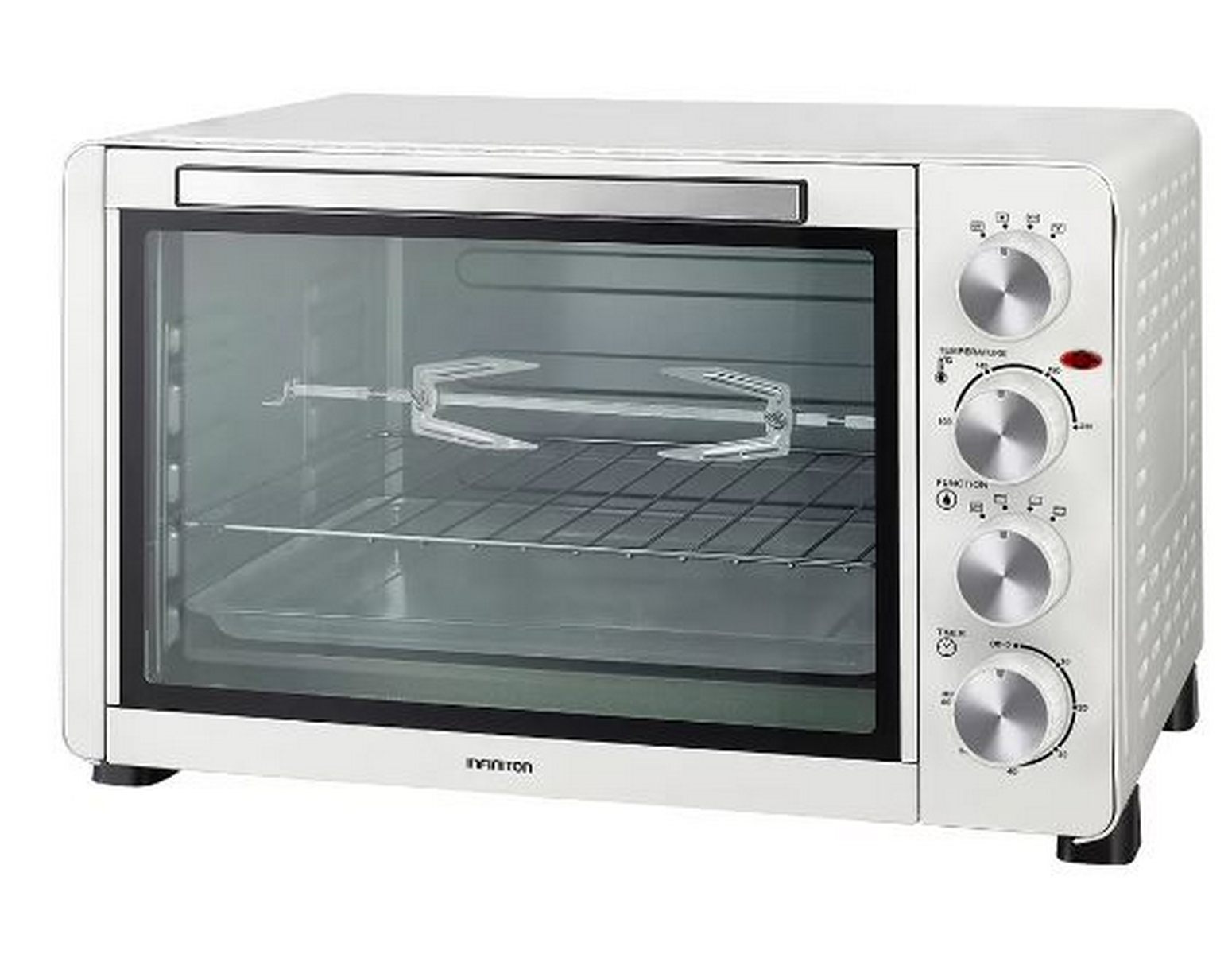 Horno de sobremesa infiniton hsm-a45b 45 l 2000 w blanco