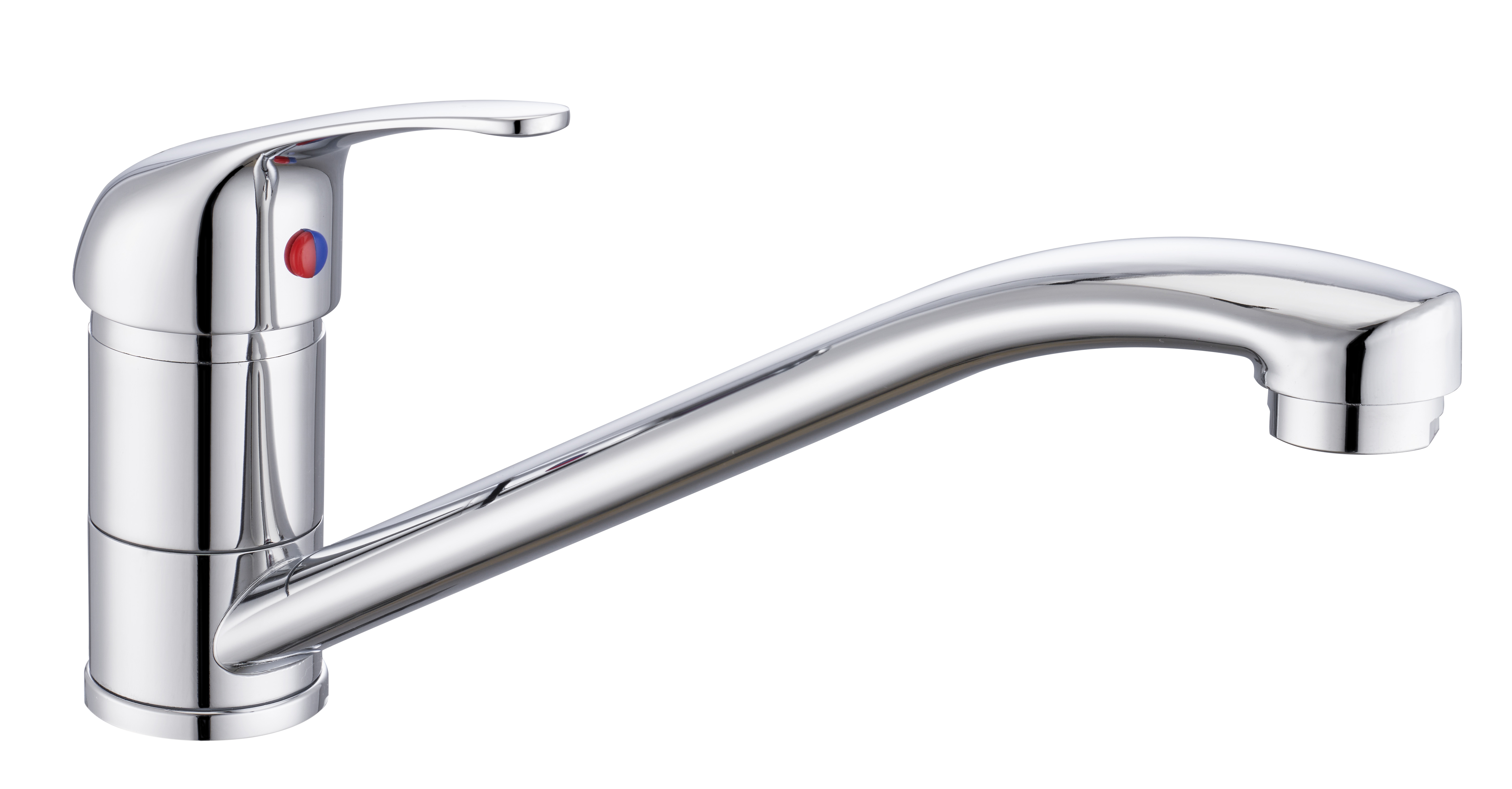 Grifo de cocina WELLBAD Serene - cartucho de 35 mm - cromo