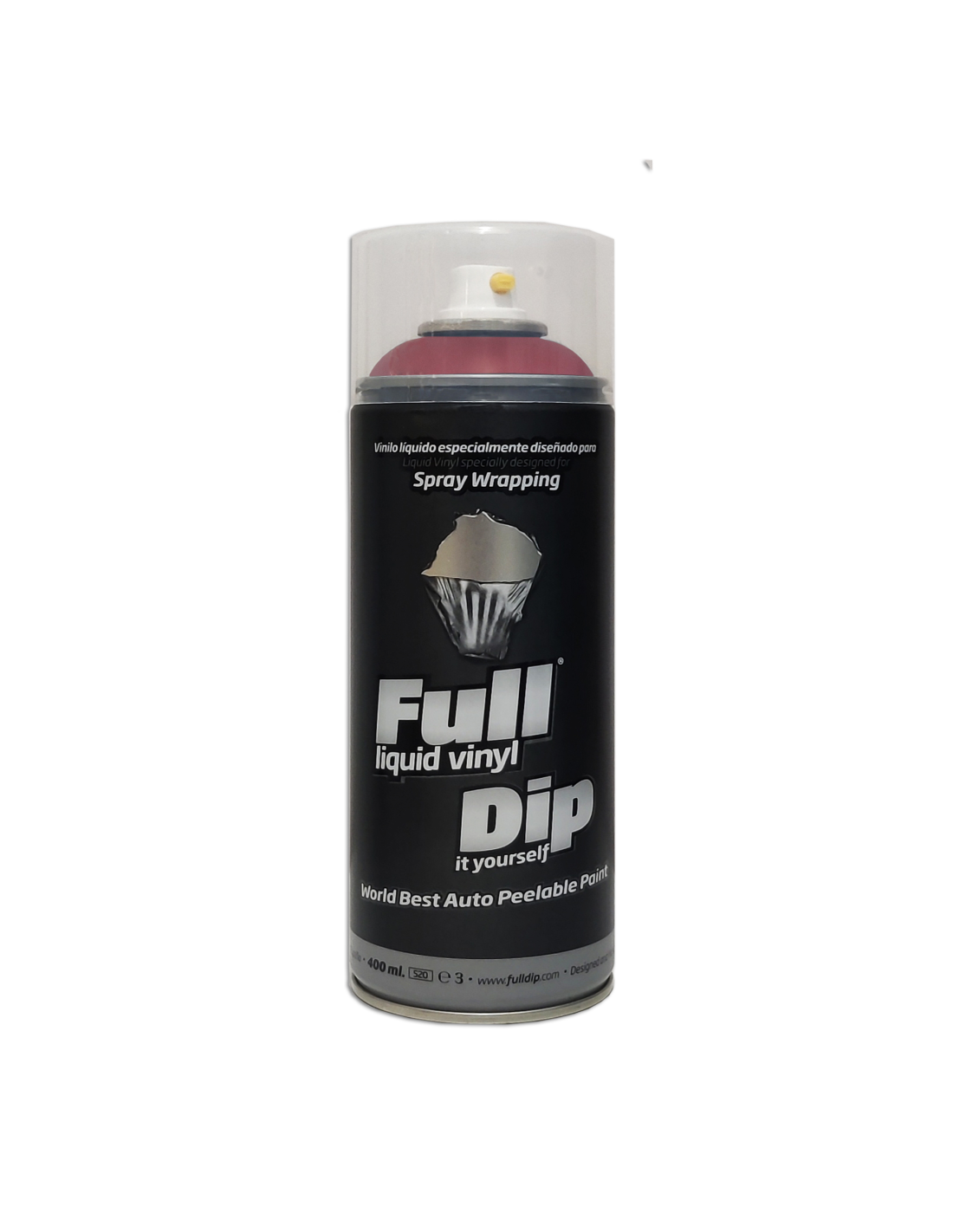 Spray vinilo liquido full dip rojo cereza 400 ml