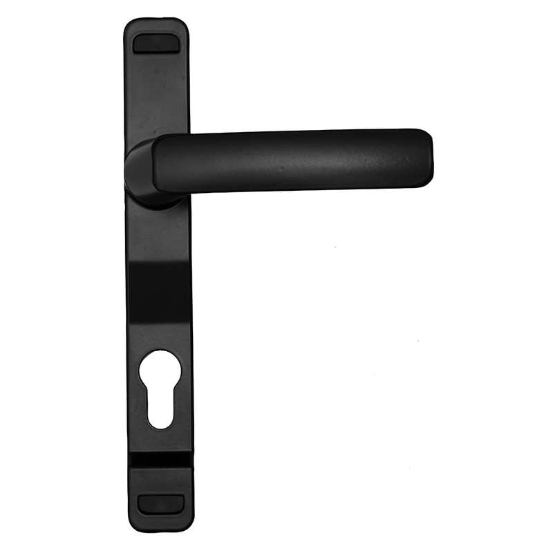 Juego manilla recuperable 4455 con placa estrecha negra