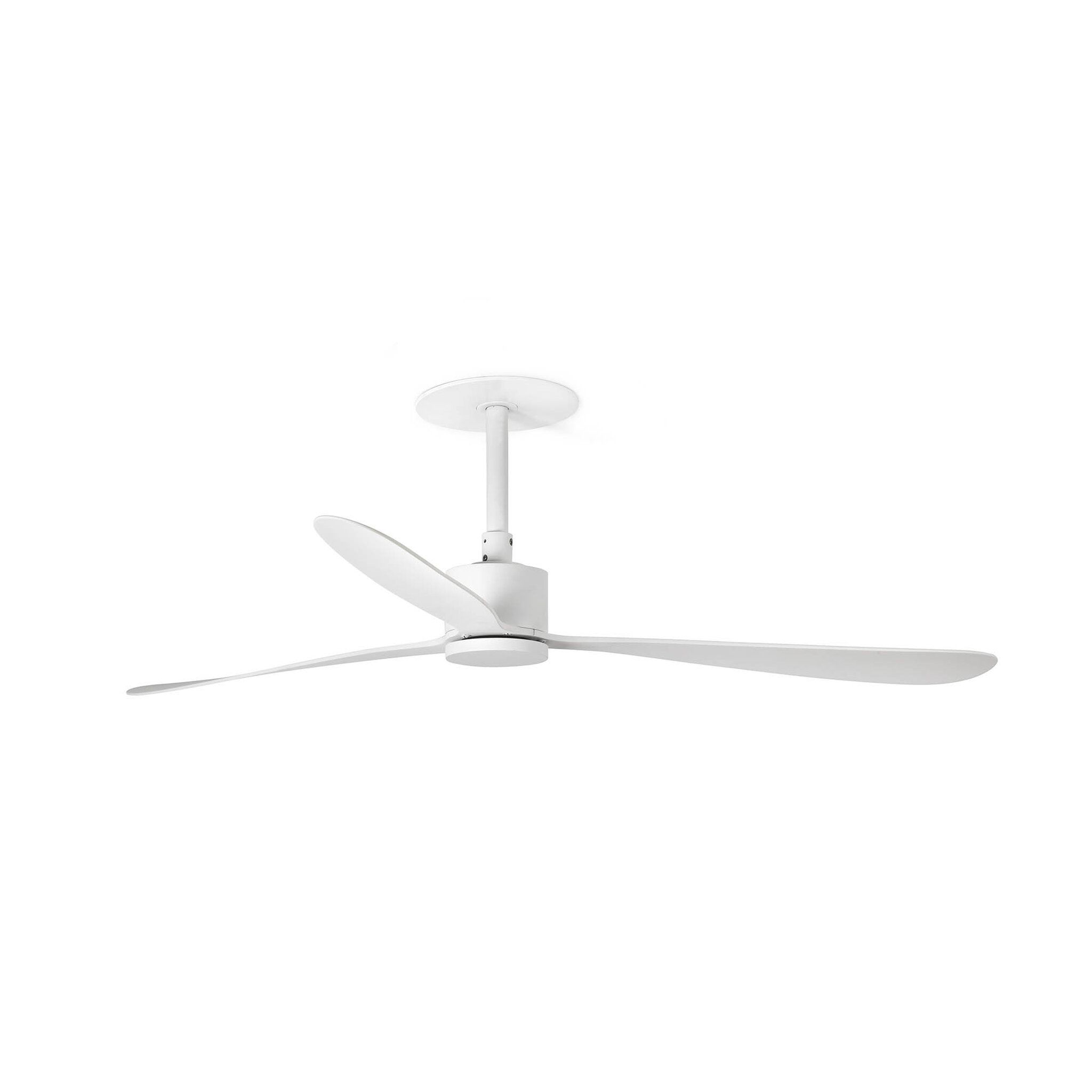 Ventilador de techo empotrado ø1320 blanco de metal 3 palas tuya