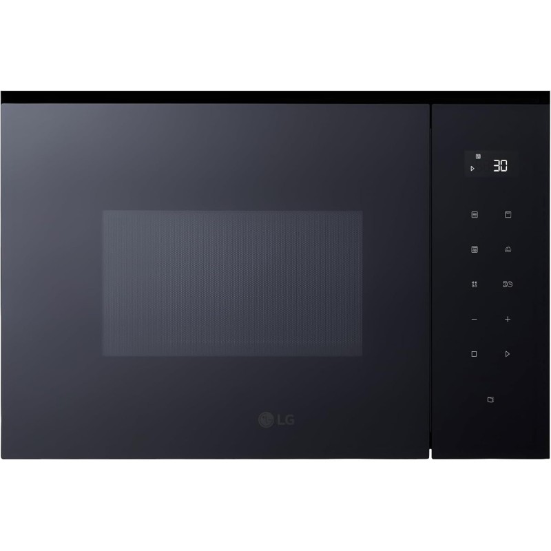 Microondas integrable lg mgbz2593f 25 l 900w cristal negro