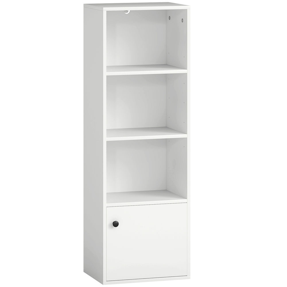 Estantería para libro 40x30x120 cm color blanco Homcom