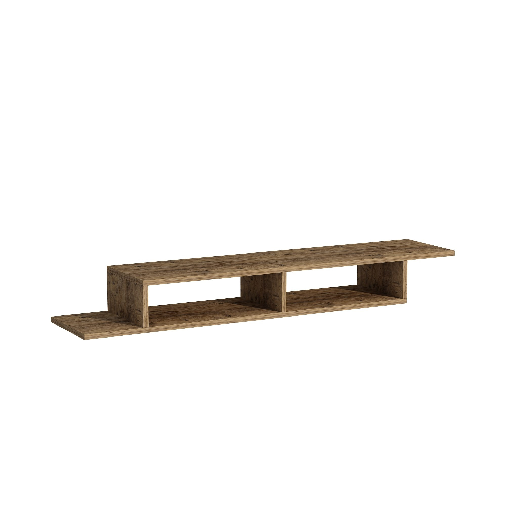 Mueble para televisión de madera <<muson>> - 120 x 29 x 18 cm - pino del at