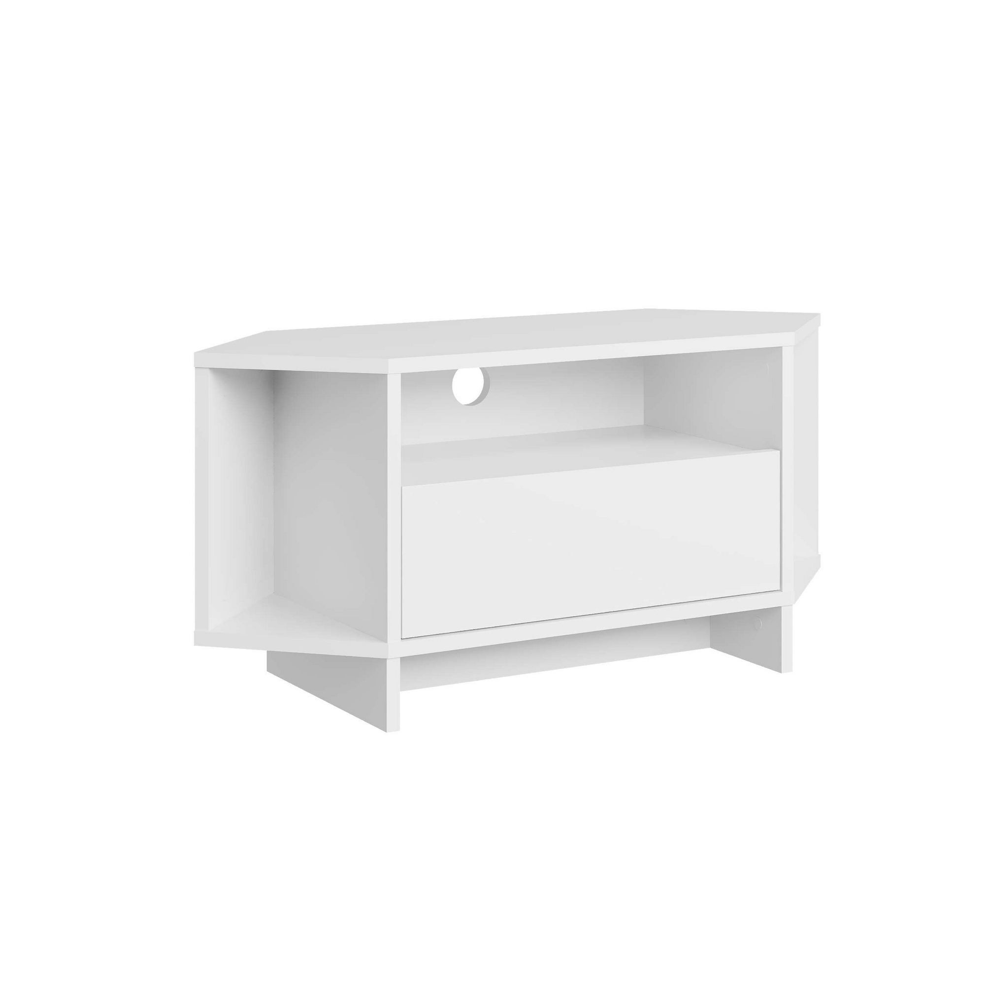 Mueble para la tele de madera <<viva>> - 95 x 35 x 45 cm - blanco