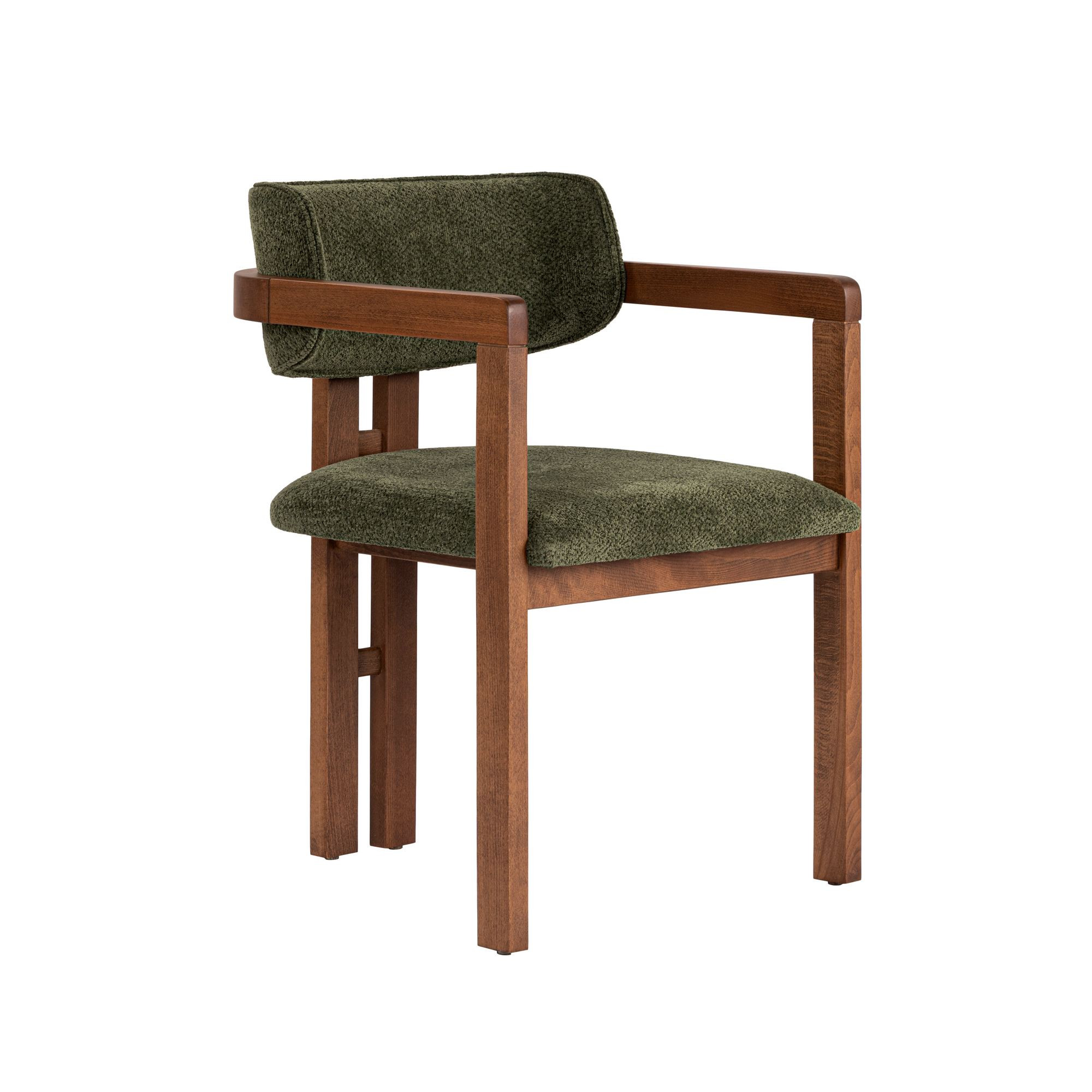 Silla de madera "toscana" - 54 x 54 x 76 cm - verde