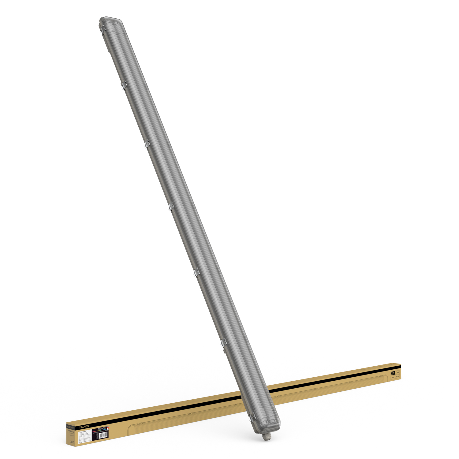 Traxon luxpoint® pantalla estanca vacía sellada 150cm 2x LED t8 g13