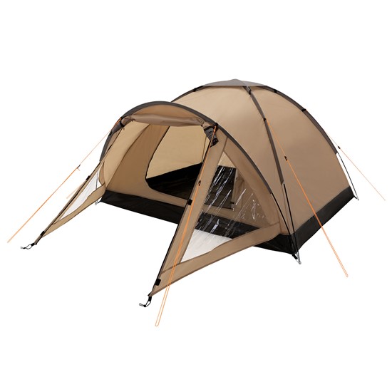 Tienda de campaña para 2-3 personas ligera caqui/beige 210x180x120cm