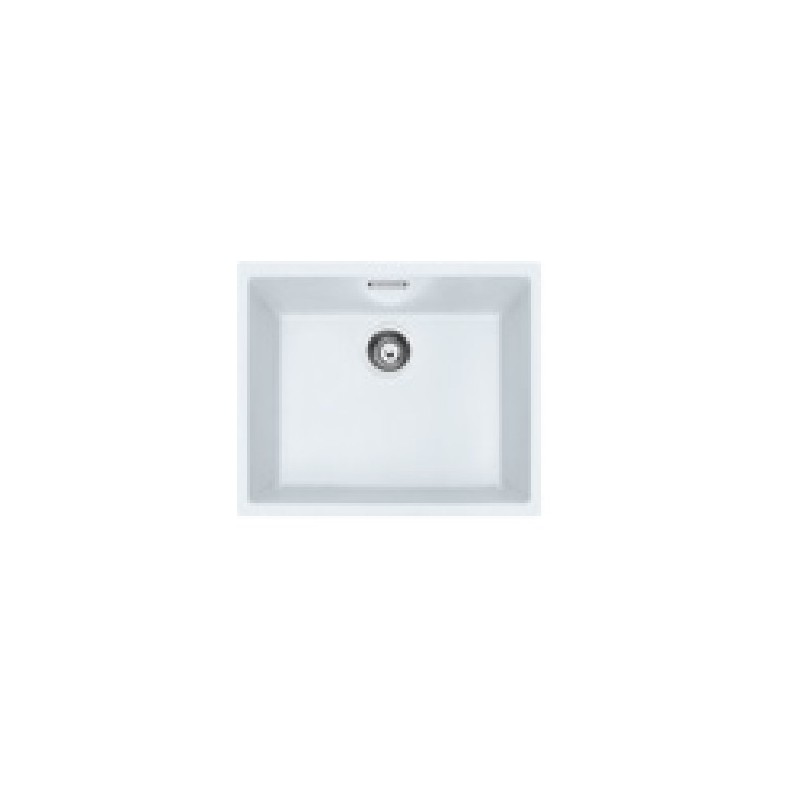 Fregadero mepamsa square 50.40 blanco bajo encimera