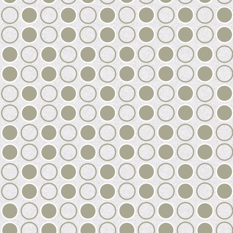 Papel pintado geometrico círculos verdes 60cm por 250cm