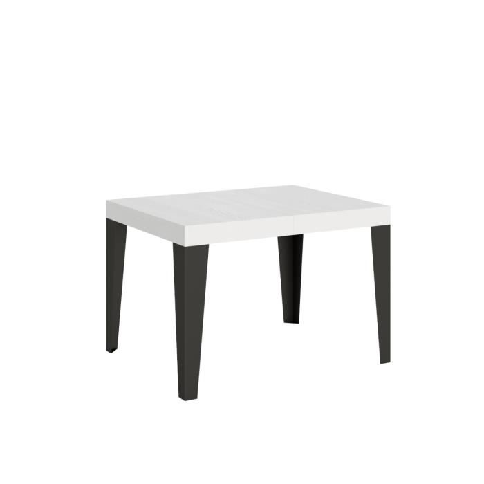 Mesa extensible - blanco - 120-204 cm