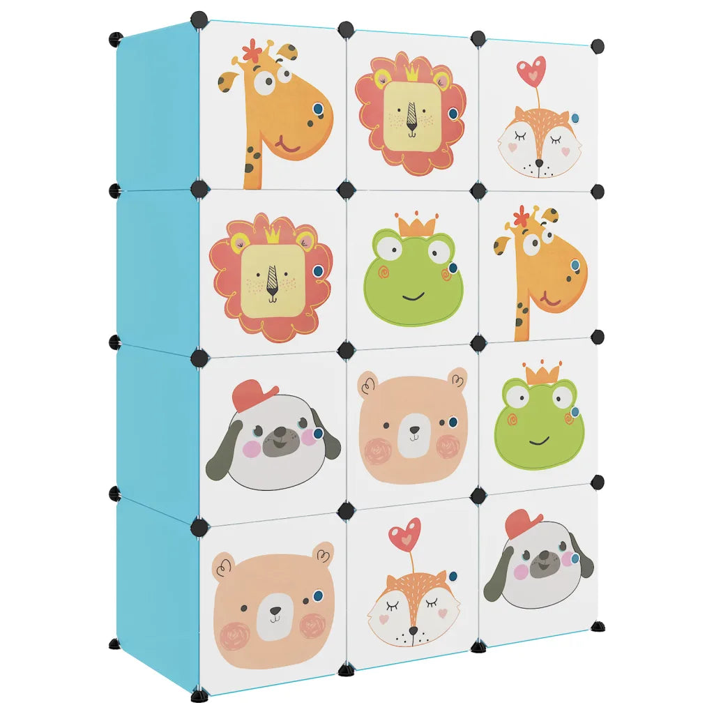 Armario cúbico infantil 110 x 46,5 x 144 cm