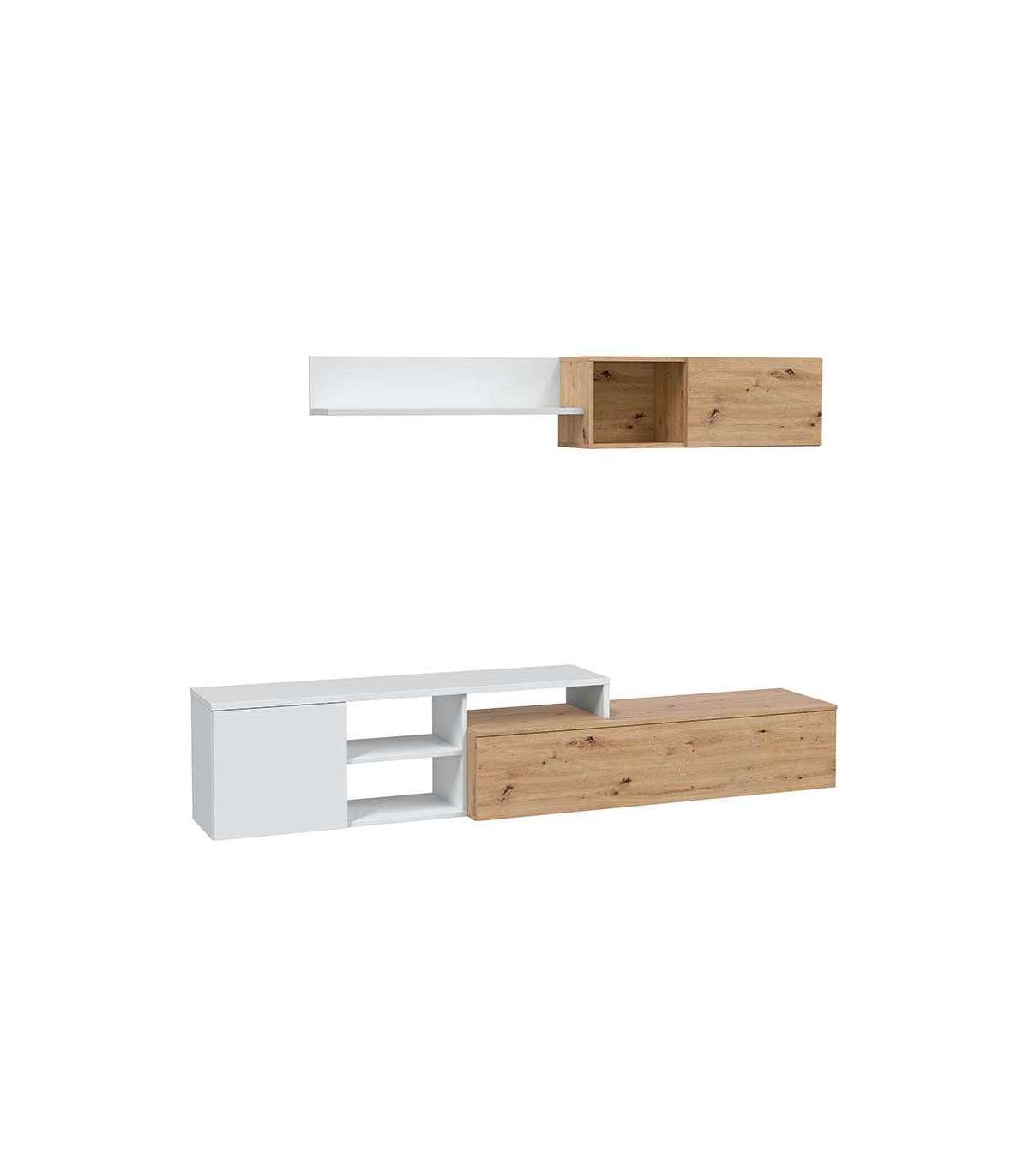 Conjunto salón teho reversible con mueble para tv moderno