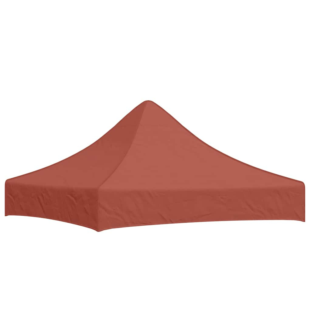 vidaXL techo de carpa para celebraciones terracota 2x2 m 270 g/m²