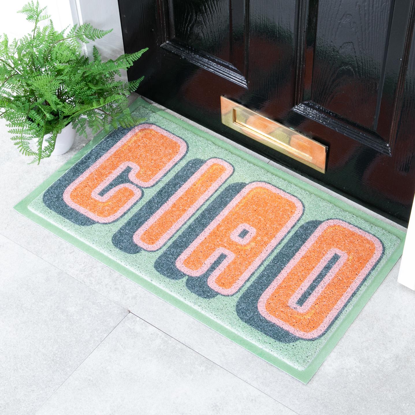 Felpudo para exterior ciao (70 x 40 cm)
