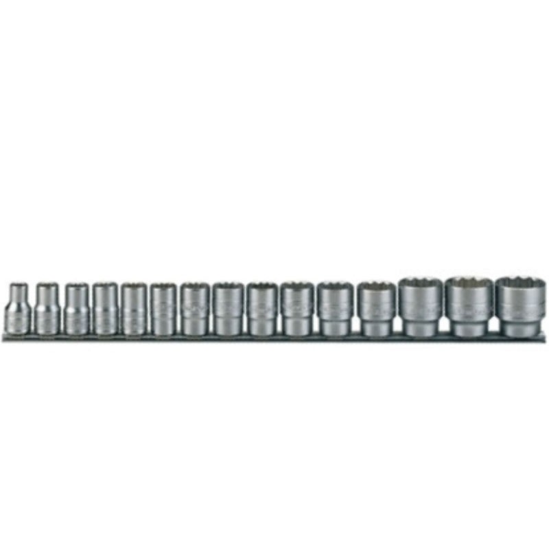 Llave vaso 1/2 juego 10pzs