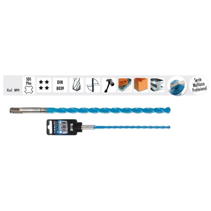 Broca sds plus pro todo material 10x110 mm bluemaster